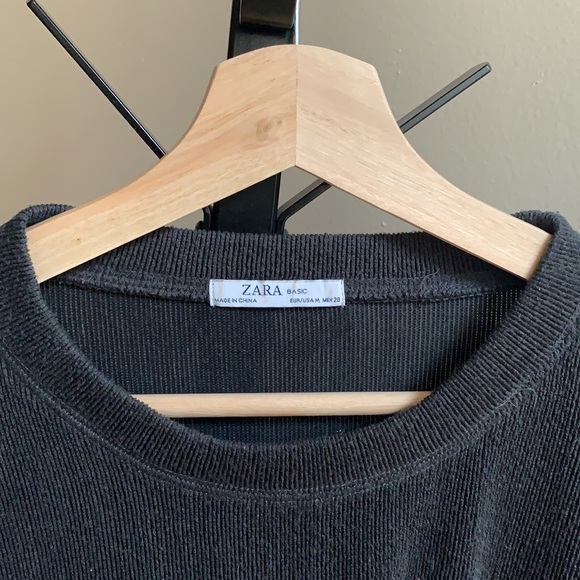 Peplum crew neck sweater - Picture 3 of 4